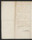 Testament olographe (16 février 1672) et codicille (27 mai 1673) de Jeanne Mance 1672-1673