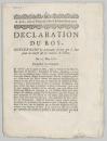  Declaration du roy , concernant les armemens de mer qui se font pour la course sur les ennemis de l'Etat 1756